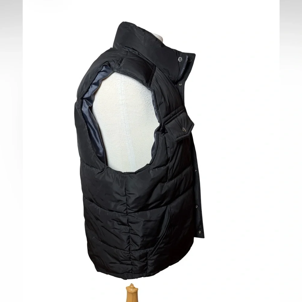 Goodfellow & Co Men's Black Puffer Vest-Size Large-Like New
